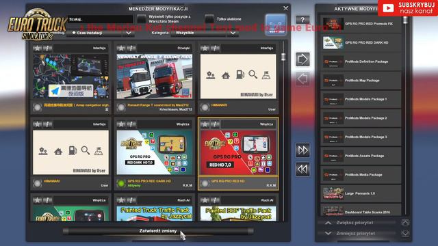 🚚🚚🚚🚚Euro Truck Simulator 2 GPS RG PRO RED 7,0 Promods FIX🚚🚚🚚🚚🚚 смотреть онлайн