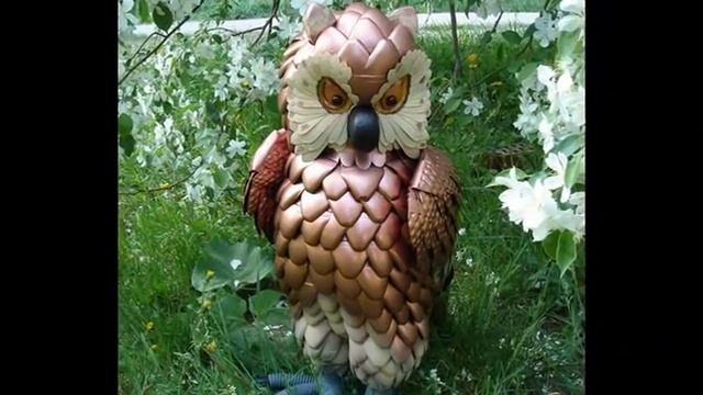 ПТИЦЫ. Поделки своими руками из пластиковых бутылок смотреть онлайн