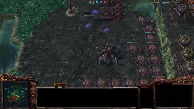 Handling The HARDEST Zerg Matchup / Zerg Hex / Starcraft 2 Arcade