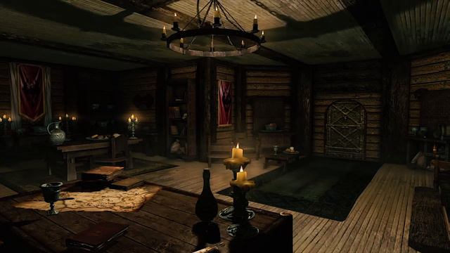 Skyrim - Katariah Ambiance (ship creaking, waves, white noise, live wallpaper) смотреть онлайн