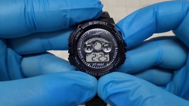 How To Set An Alarm on a Digital Sport Watch? (Aliexpress/Ebay) смотреть онлайн