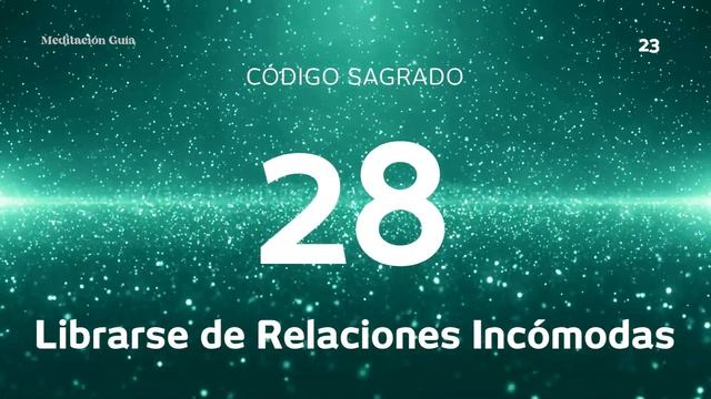 Codigo Sagrado 28 | Librarse de relaciones incomodas смотреть онлайн