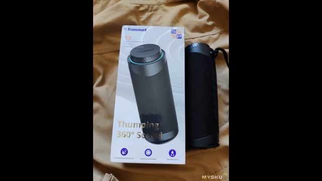 Обзор новой блютуз колонки Tronsmart T7 - 30W, подсветка, обновления прошивки | #Обзор