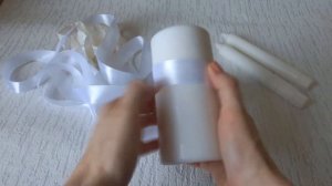 Свадебные свечи/ семейный очаг мастер-класс/ wedding candle DIY