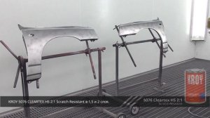Устойчивый к царапинам лак KROY 5076 Cleartex HS 2:1 Scratch Resistant