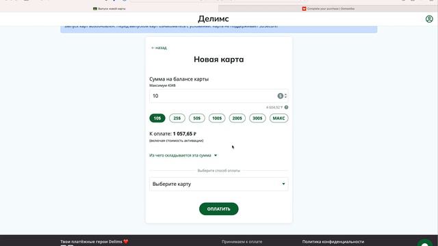 Как оплатить подписку или купить курс на Domestika с помощью российской карты смотреть онлайн