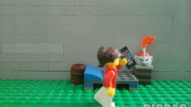 Лего кибер рыцари Маку #picpac #stopmotion #lego смотреть онлайн