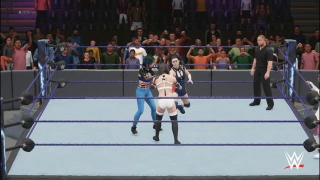 205. 12 Elimination. 1 Lap. 4 Fight. Koala & Sara Grey vs. Nikola & Oksana смотреть онлайн