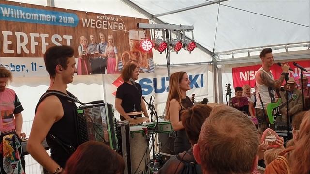 Die Draufgänger - Hektarparty Live ( Oktoberfest Autohaus Wegener Nauen ) смотреть онлайн