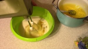 Десерт Лимонный мусс.  Просто, быстро, вкусно!