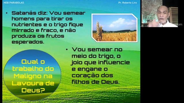 PARÁBOLA DO JOIO E DO TRIGO | NEB - Mistérios e Parábolas do Reino dos Céus - Pr. Roberto Lira смотреть онлайн