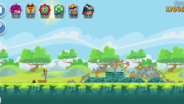 Angry Birds Friends Old Version: Warm-Up Round 3 Level 6 смотреть онлайн