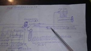 Подключение осушителя воздуха 3 часть. Схема.
