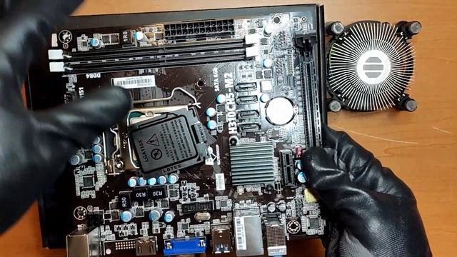 Ensamble de tarjeta madre ECS H310CH5-M2, procesador Intel Core i5 9400 y memoria RAM DDR4 Adata 8G смотреть онлайн