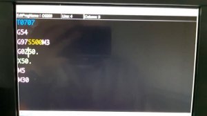 Запуск с кадра на стойке SYNTEC