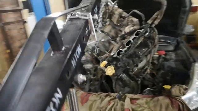 Subaru EZ36 - масложор и потеря мощности, часть 1