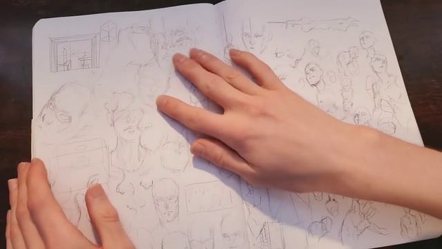 Sketchbook Tour | Anime Style Theme - Anime & Manga Sketches смотреть онлайн