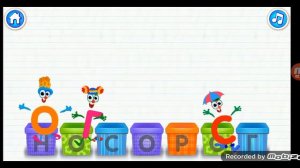 Bini Bambini Супер Азбука в коробочку Буква Л Буква М Буква Н Буква О Учим Буквы Развивающий мульти