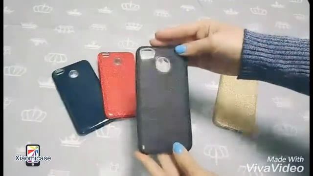 Силиконовый чехол накладка бампер Блестки