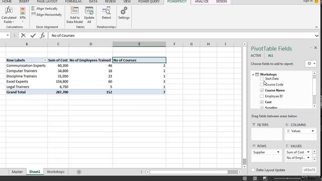 Business Intelligence with Excel 2013 : Analysing Data with Power Pivot смотреть онлайн