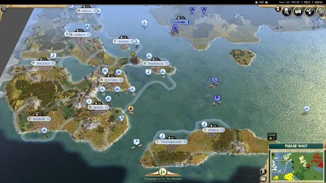 The Fall Of Babylon - Mesopotamia AI Only Battle Civ 5 Gameplay #2 смотреть онлайн