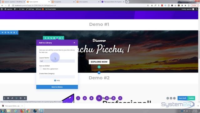 Divi Supreme Modules Free Typing Effect Module Layout ? смотреть онлайн
