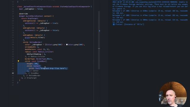 Créer une Drop Zone pour uploader des fichiers avec Flutter Desktop смотреть онлайн
