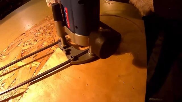 Как вырезать круг большого диаметра. смотреть онлайн