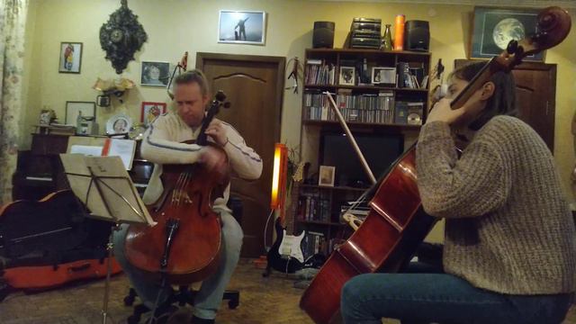 У Дениса Шаповалова. Казадезюс. смотреть онлайн