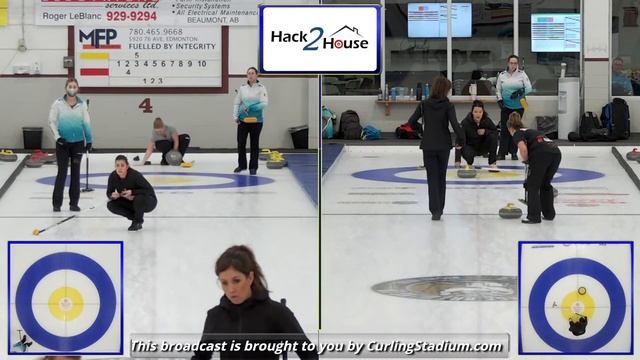 Emily Clark vs. Nicky Kaufman - QUARTERS - Alberta Curling Series - Event 2 смотреть онлайн