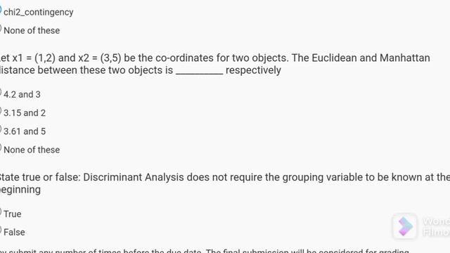 NPTEL Data Analytics with Python Week 10 Answers #2022 смотреть онлайн