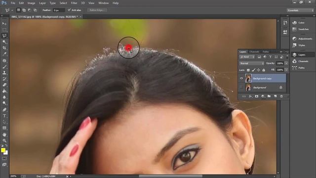 Background remove in photoshop cs6 using polygonal lasso tool смотреть онлайн