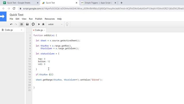 Google Apps Script - Create a Timestamp Using onEdit() ? смотреть онлайн