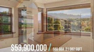 Luxurious expensive mansions in California USA.