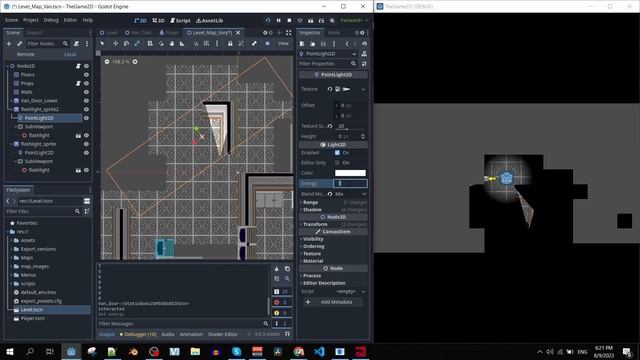 Godot 2D Line Of Sight Lighting Tutorial смотреть онлайн