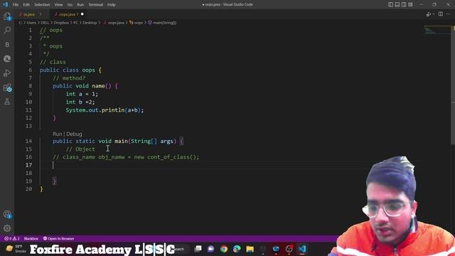 L13 | Java OOPS | Oomfoooo.... | Bole to Object Oriented Programming смотреть онлайн