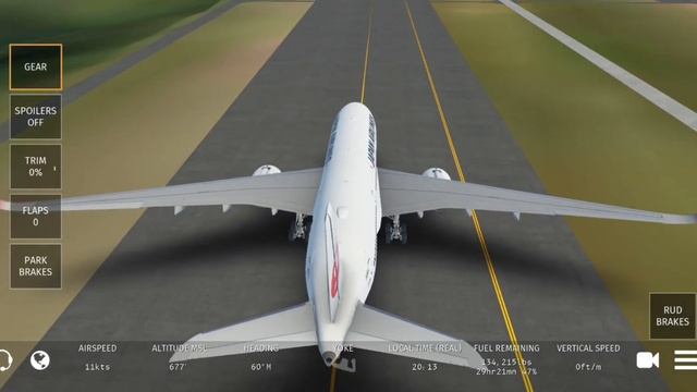 Japan Airlines A350 Landing at Small Airport(Infinite Flight Simulator) смотреть онлайн