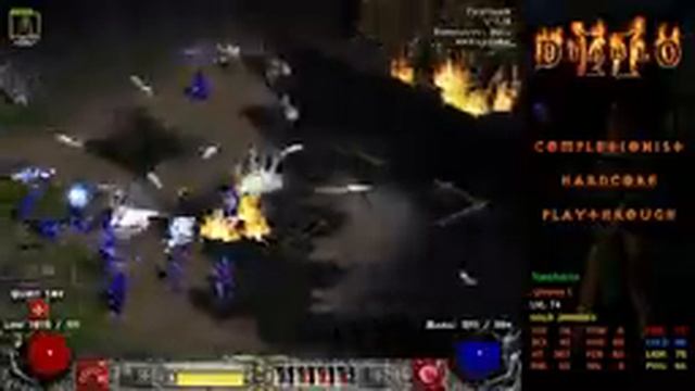 [D2 #21] Diablo 2 Completionist Hardcore Playthrough - Welcome to Hell! (Hell Act I) смотреть онлайн