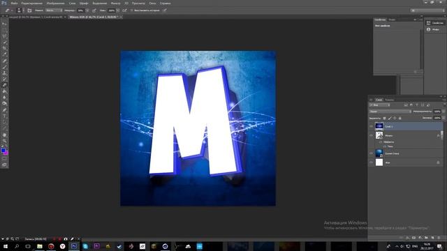 Как создать 3D Аватарку для канала на ютубе - (Cinema 4D + Photoshop CS6) смотреть онлайн