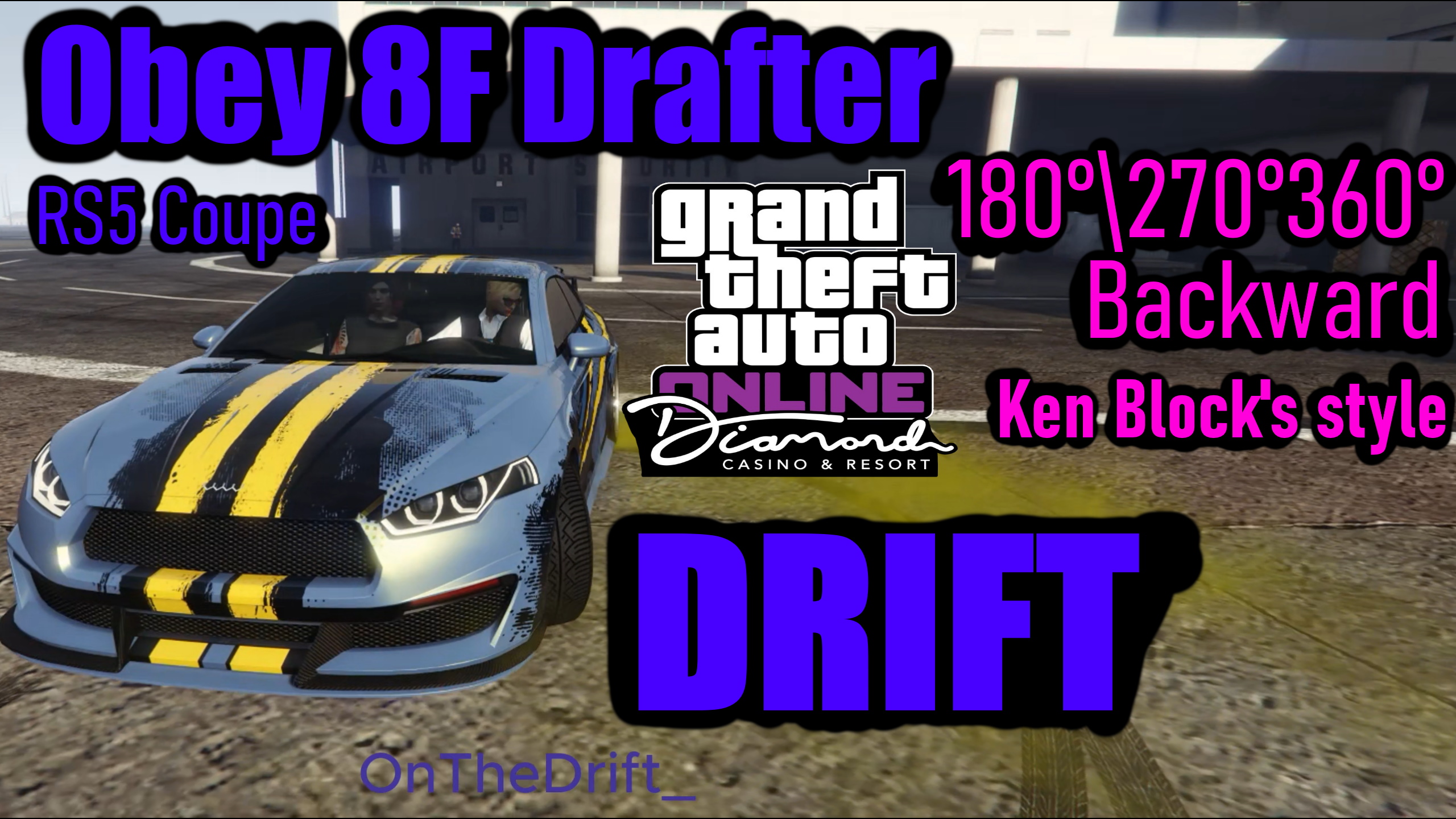 Тест Obey 8F Drafter. дрифт МАЛС или комуто срочно понадобился самолет [Ken Block Style]