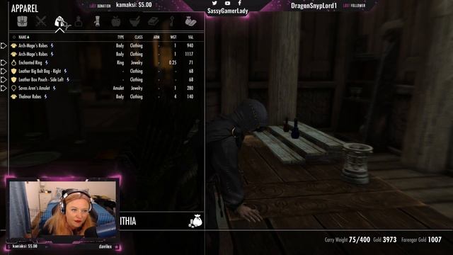 Skyrim Playthrough: College of Winterhold Quests | Mage | Sass, Laughs & Chill! смотреть онлайн