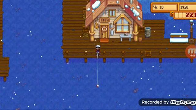 StardewValley#4-рыбалка и крабовые ловушки🐟.🚜🚜🚜