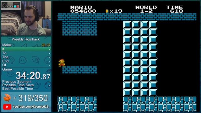 Speedrunner Plays Super Mario Frustration