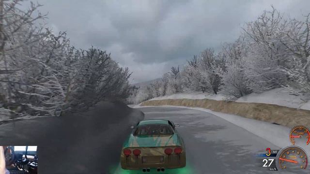 1080 Roots Corvette Drifts Snowy Ebisu Touge l Assetto Corsa l Moza r5 смотреть онлайн