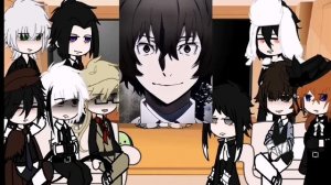 bsd react to dazai // 1/2