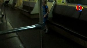 МЕТРО Днепропетровск | Едем на поезде в метро по Железной Дороге в Днепре | Metro in Dnipro