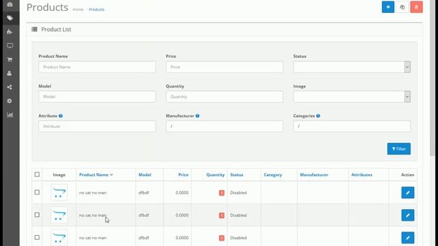UPDATE OpenCart Admin Category/Manufacturer/Attribute Filter (OCMOD) 1.4 смотреть онлайн