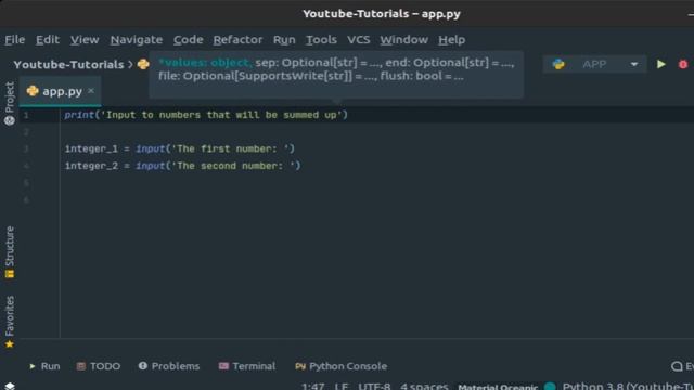 Python tutorials for beginners episode 4 Getting User Input смотреть онлайн