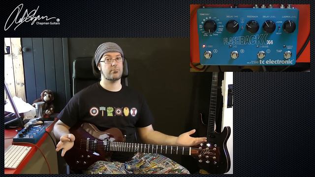 TC Electronic Flashback X 4 Delay And Looper Demo