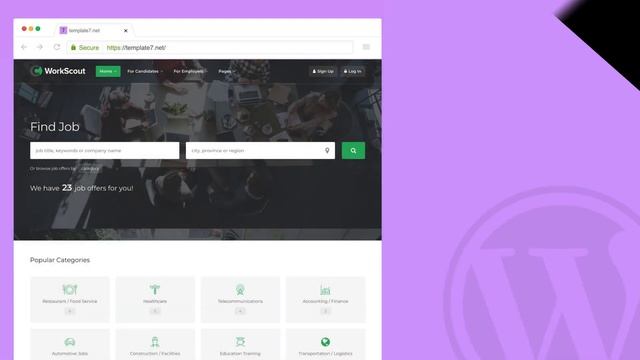 7 Best Job Board WordPress Themes 2020 смотреть онлайн